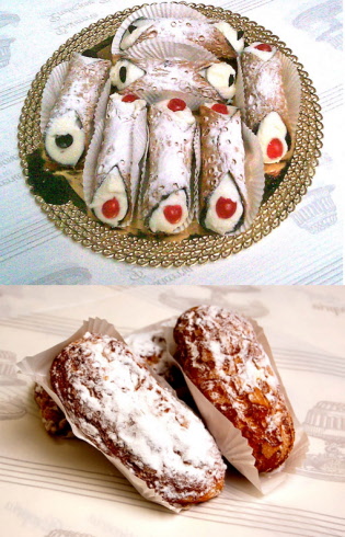 cannoli siciliani e sbrodoloni